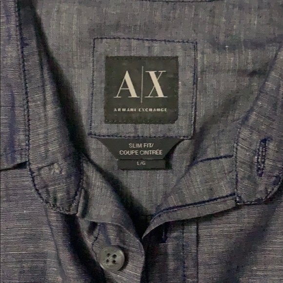 Armani Exchange Other - Texido slim fit size L Armani exchange